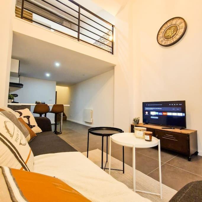 Апартаменты L'Atelier C Magnifique Loft Avec Terrasse Privee Сент-Этьен Экстерьер фото
